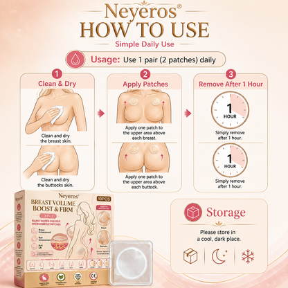 💥NEYEROS® 💥Targeted Breast Enhancement Advanced Nano Microneedle Patch💥💥💥