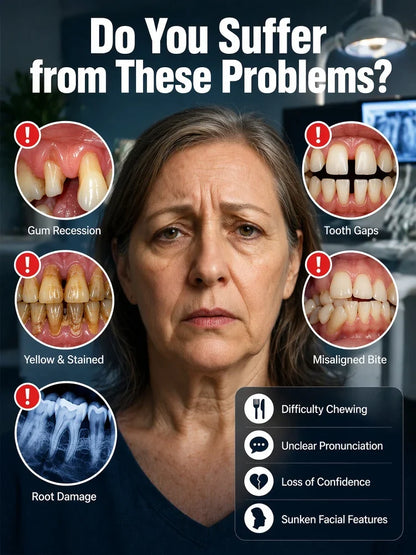 ADA-certified complete dentures (USA)👨‍⚕️