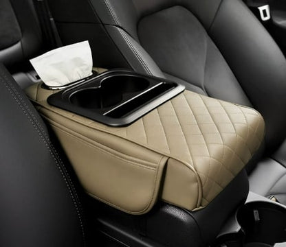 49%OFF🚗✨Multifunctional PU Leather Car Armrest Box Mat