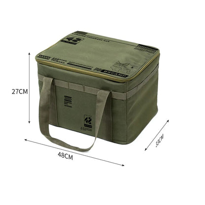 🔥Large Capacity Outdoor Folding Storage Bag Waterproof Portable Camping & Picnic Organizer
