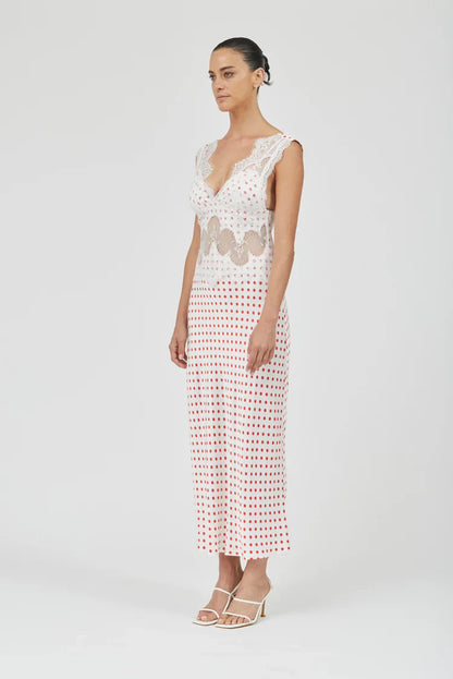 Café Romance Midi Dress