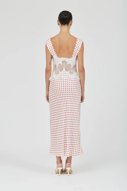 Café Romance Midi Dress
